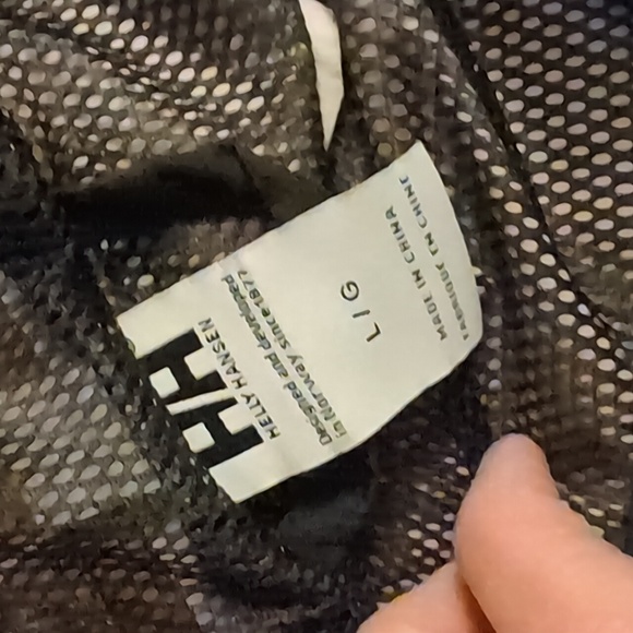 Helly Hansen Black Hooded Windbreaker Jacket - Picture 10 of 13